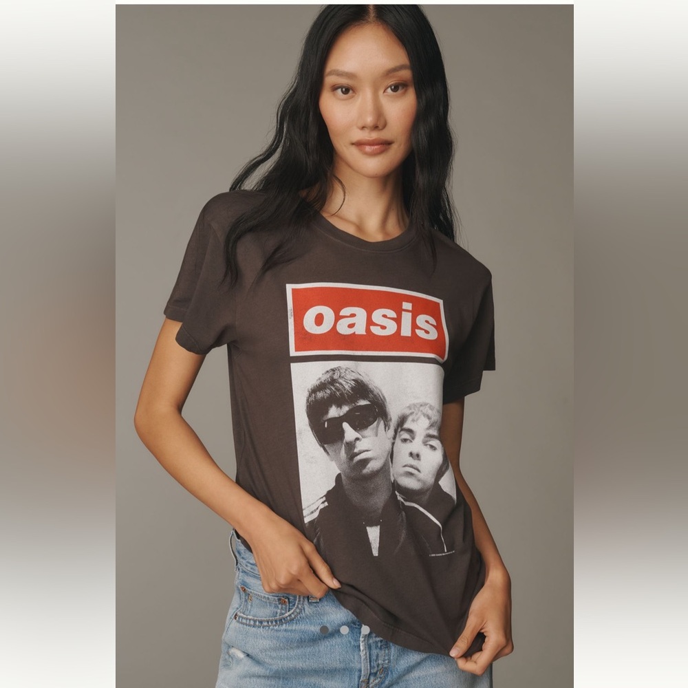 NWOT Anthropologie Letluv graphic tee